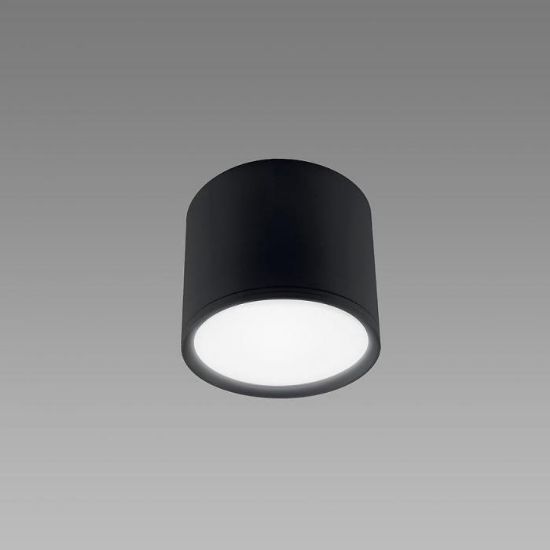 Obrazek Plafon rolen LED 3W BLACK 03779