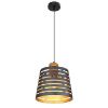 Obrazek Lampa 15451H czarno-złota LW1