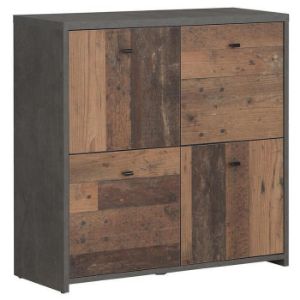 Obrazek  Komoda Best Chest Old Wood Vin/Beton 2