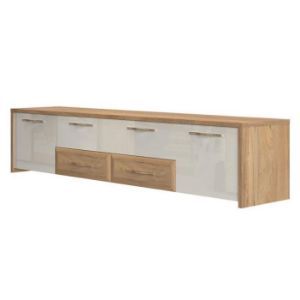 Obrazek Szafka RTV Gala TV220-2K4F/GL pacific walnut/beige