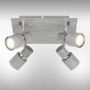 Obrazek Lampa Merkur 6128 LS4 szary