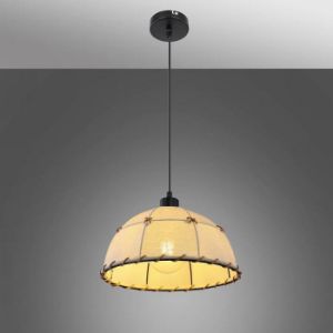 Obrazek Lampa 15442H czarno-beżowa LW1