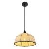 Obrazek Lampa 15442H czarno-beżowa LW1