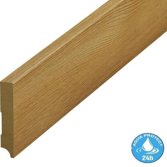 Obrazek Listwa przypodłogowa MDF 2400x78x14mm Dąb Denver WR 57489