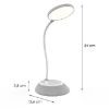 Obrazek Lampa Biurkowa Kuala LED LED 6W/SILVER