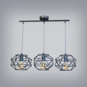 Obrazek Lampa Cage 2701/Z-B-3 czarny LW3