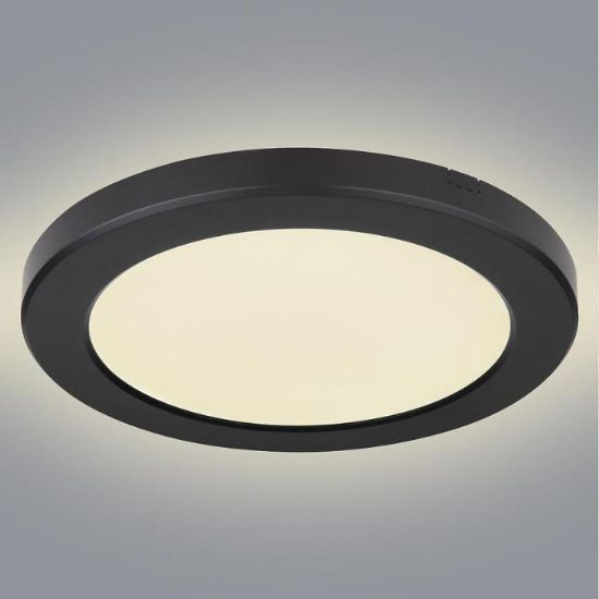 Obrazek Plafon 12379-18B LED 18W D22 Czarny PL1