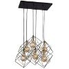 Obrazek Lampa Alambre 2779 black/gold PL6