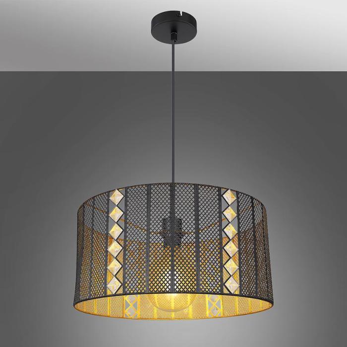 Lampa 15450H Czarno-złota LW1