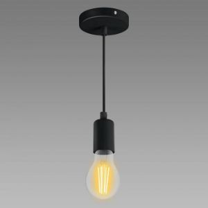 Obrazek Lampa Uno E27 CLG Black 03811 LW1