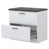 Obrazek Szafka kuchenna Evia r-90-2mbox/4 pearl grey mat