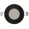 Obrazek Panel LED CIRCLE 12W 4200K Okrągły Czarny