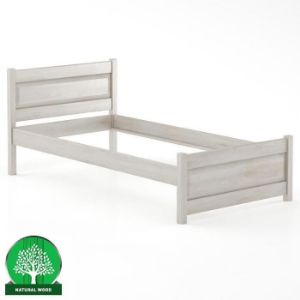 Obrazek Łóżko Buk LK120–100x200 grey 