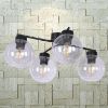 Obrazek Lampa Aiden 2 Czarny/Przezroczysty K-2627 LW4