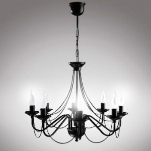 Obrazek Lampa 1282 Pająk Czarny LW8