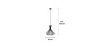 Obrazek Lampa 5105/1 Black LW1