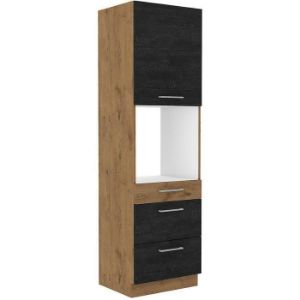 Obrazek Szafka Kuchenna VIGO Dark 60DPS-210 3S 1F 