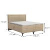 Obrazek Łóżko Tempe Box Spring 160x200 Manila 02