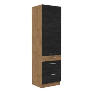 Obrazek Szafka Kuchenna VIGO Dark 60DKS-210 3S 1F