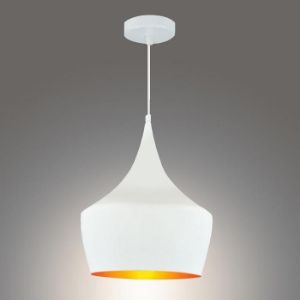 Obrazek Lampa wisząca Modern 1B-W 306760 biała LW1