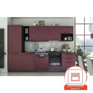 Obrazek Kuchnia Selene Rosso Vino Z Agd 300 Czerwony