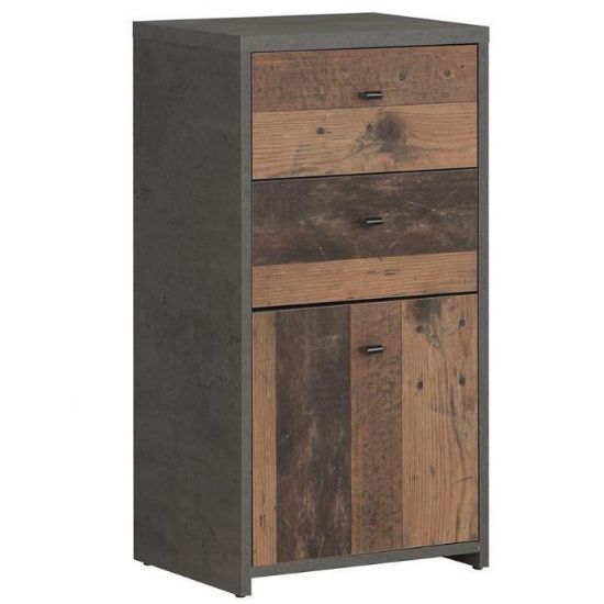 Obrazek  Komoda Best Chest Old Wood Vin/Beton 