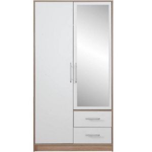 Obrazek Szafa Smart SRl3 100 cm dąb sonoma/biały