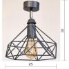 Obrazek Lampa Szach 2710/Z-B-1 czarna LW1