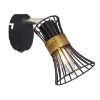 Obrazek Lampa Drut 54814-1 czarno-złoty LS1