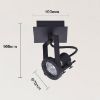 Obrazek Lampa Medison-1 Sandy black LS1