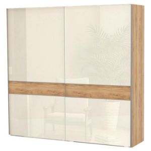 Obrazek Szafa 2d Gala pk231/gl pacific walnut/beige