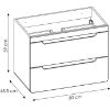 Obrazek Szafka podumywalkowa Aruba 0D2S 80 CM