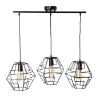 Obrazek Lampa Pentagon 2782/Z-B-3 czarna LW3