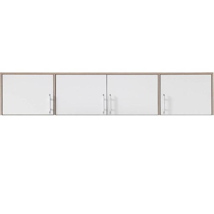 Nadstawka szafy Smart SRN1 200 cm dąb sonoma/biały