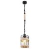 Obrazek Lampa 15673H czarno-beżowa LW1