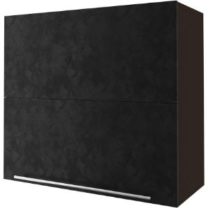 Obrazek Szafka kuchenna Malmo Ares black W8B/80 HK AVENTOS korpus lava