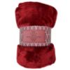 Obrazek  Koc Nest Super Soft bordo 130x170 Merkury Home 