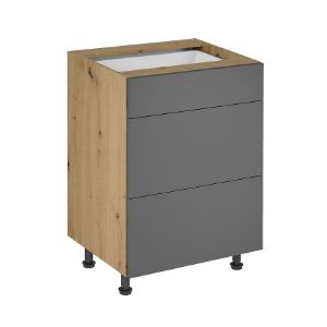 Obrazek Szafka kuchenna Langen d60s3 push grey