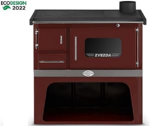 Obrazek Kuchnia ZVEZDA CLASSIC GFE brown 5,7kW prawa Eko