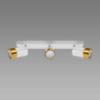 Obrazek Lampa PUZON SPT GU10 3L WHITE/GOLD 04126 LS3 