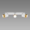 Obrazek Lampa PUZON SPT GU10 3L WHITE/GOLD 04126 LS3 