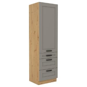 Obrazek Szafka kuchenna Luna claygrey/artisan 60DKS-210 3S 1F