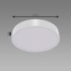 Obrazek Lampa TOTEM LED C 24W NW WHITE 04090 PL1 