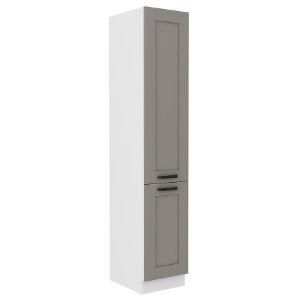 Obrazek Szafka kuchenna Luna claygrey/biały 40DK-210 2F