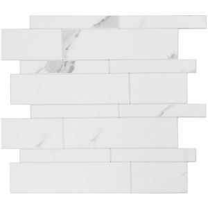 Obrazek Panel dekoracyjny samoprzylepny Mood White Marble 