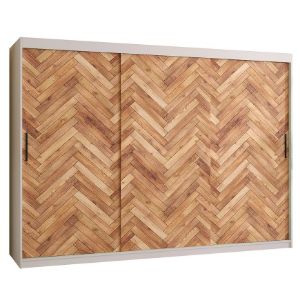 Obrazek Szafa Herringbone 1 250 Biały/Jodełka