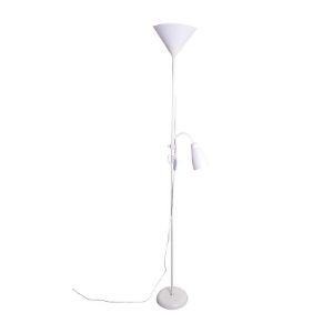 Obrazek Lampa podłogowa TITU 6982 biała LP2