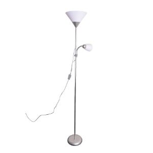 Obrazek Lampa podłogowa TITU 6983 szara LP2