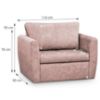 Obrazek Sofa Bella Lux 80 Terra 61