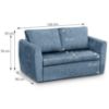 Obrazek Sofa Bella Lux 120 Terra 73